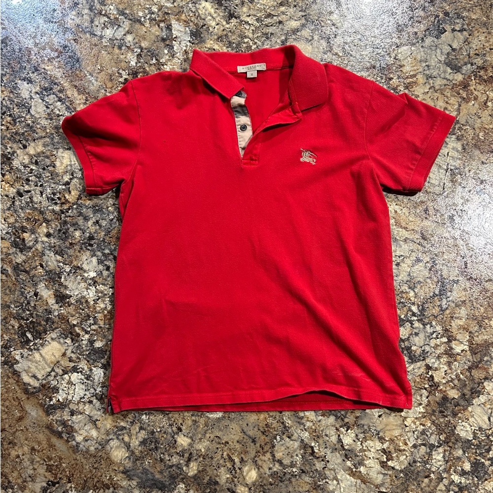 Mens Burberry polo